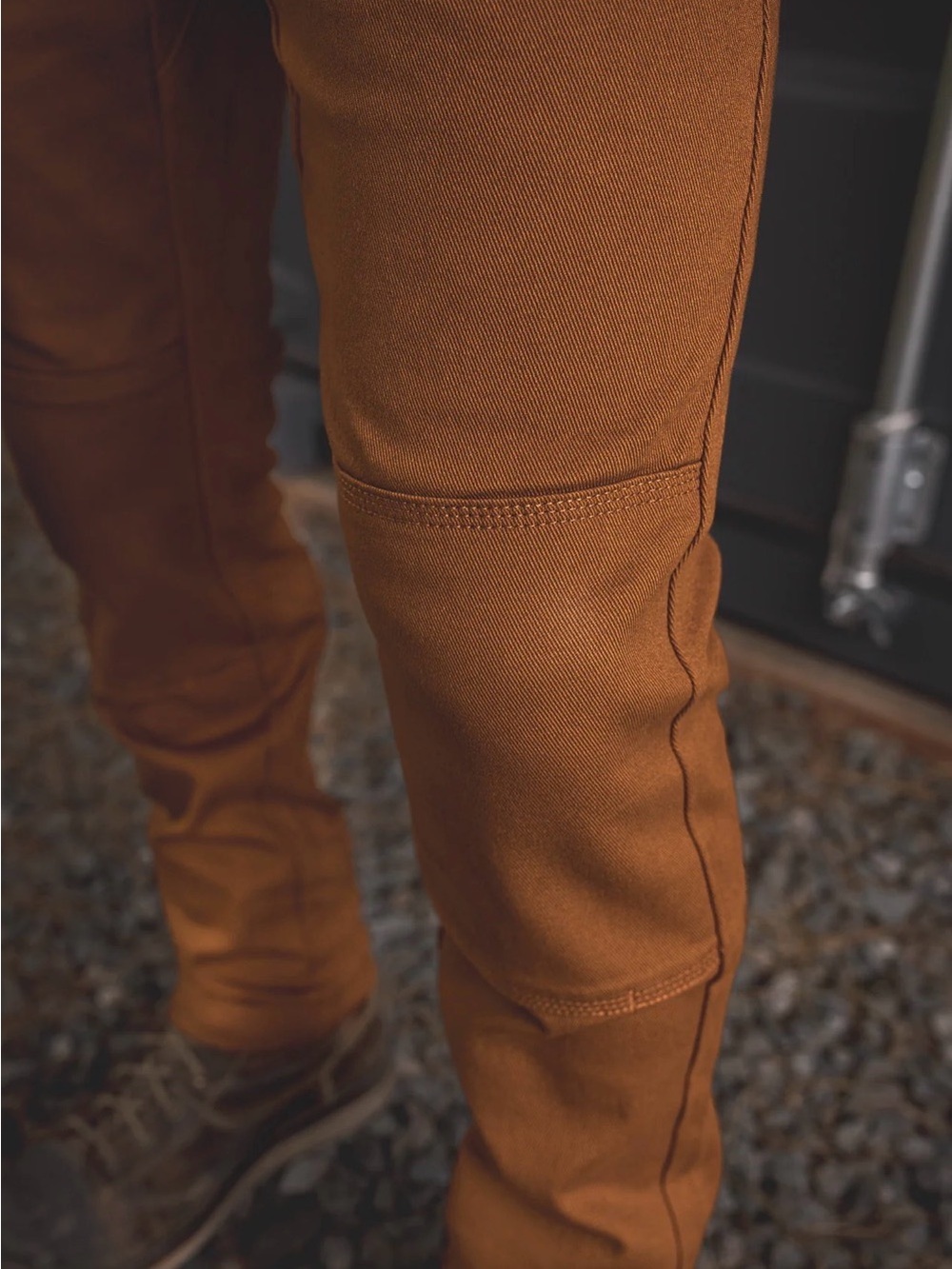 Huxtley Men's FX-1 Slim All Day Workwear Pants Whiskey Brown 32x30 - Picture 4 of 14